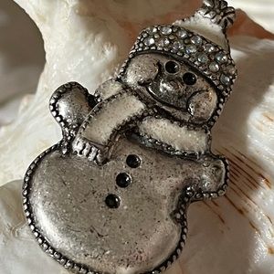 Vintage snowman pins!